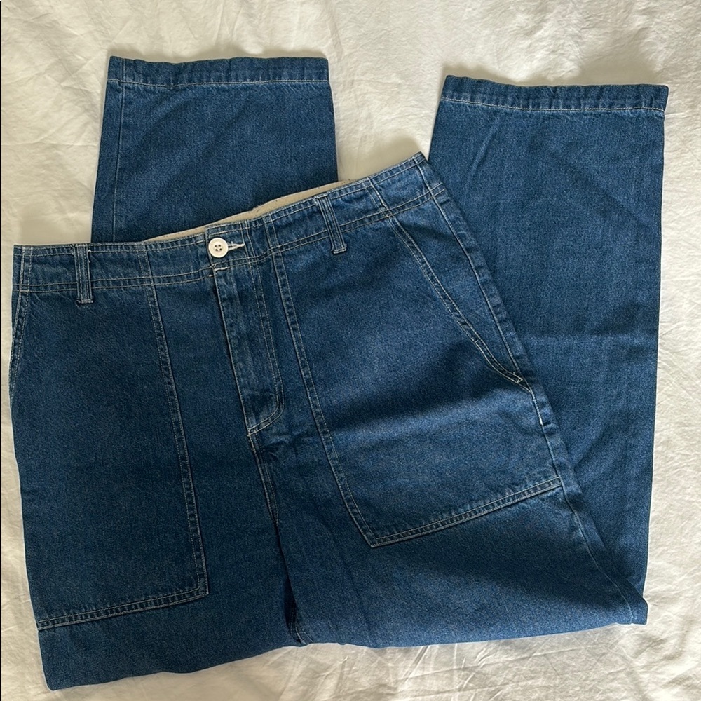 Brixton - Classic Women’s Blue Jeans - Casual, Straight Leg, Loose Fit